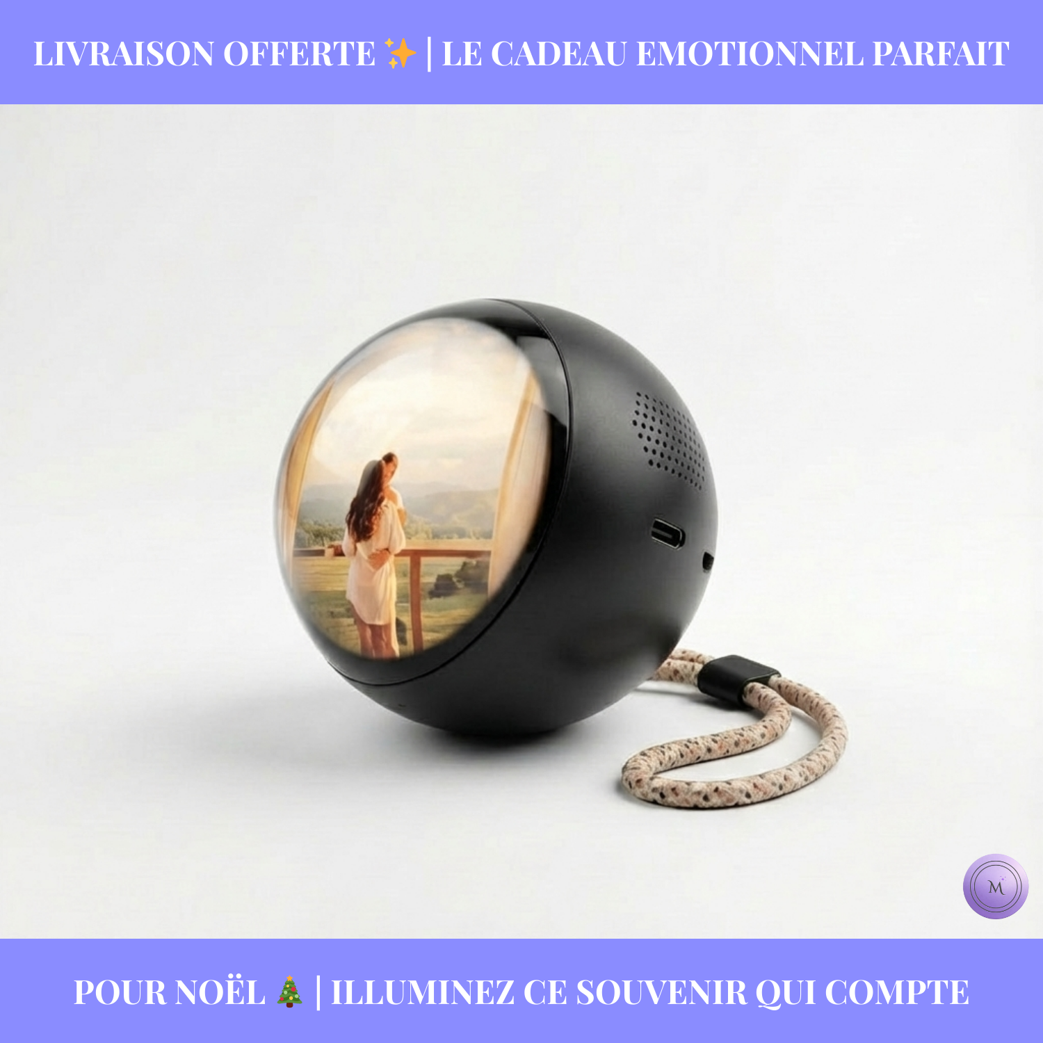 Sphère MEMORIA | Cadre Vidéo Numérique