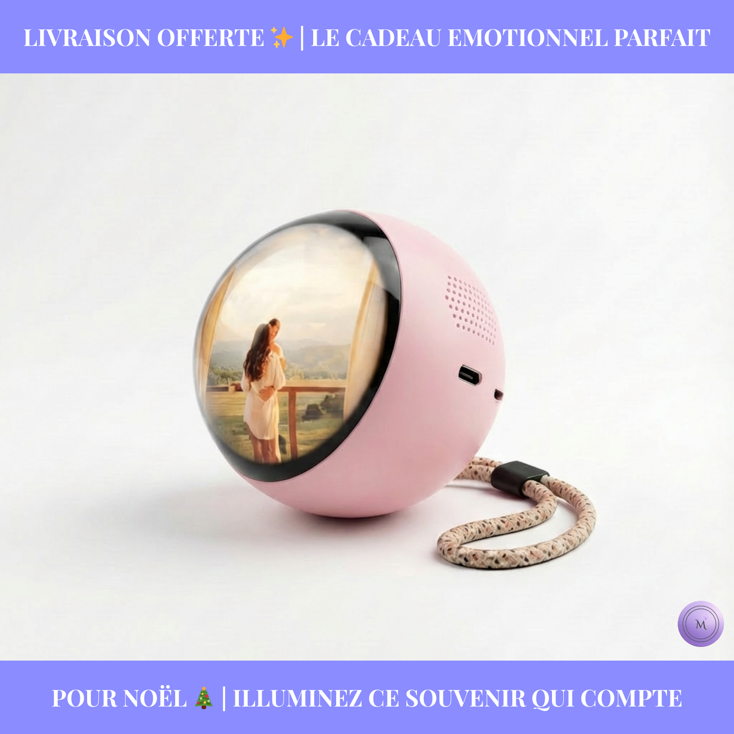 Sphère MEMORIA | Cadre Vidéo Numérique