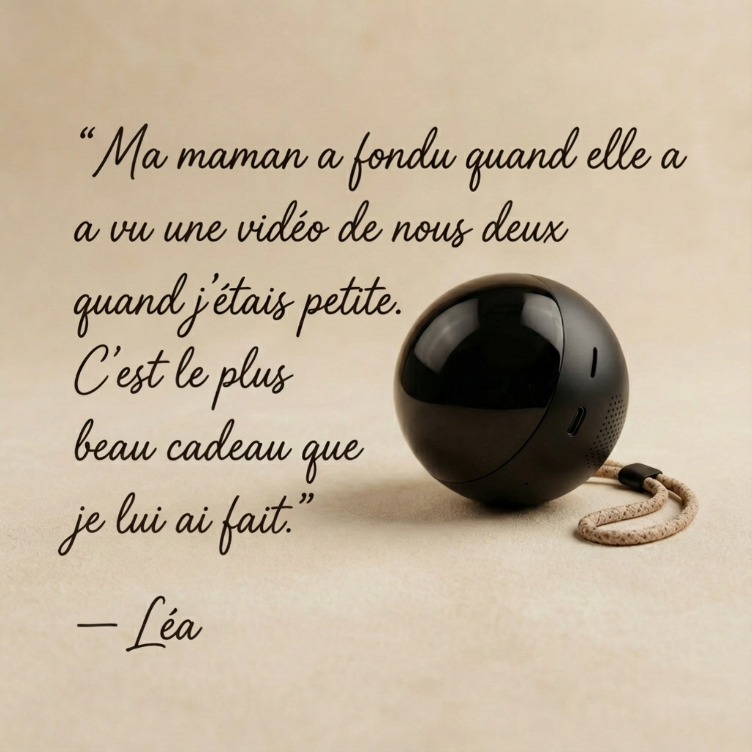 Sphère MEMORIA | Cadre Vidéo Numérique